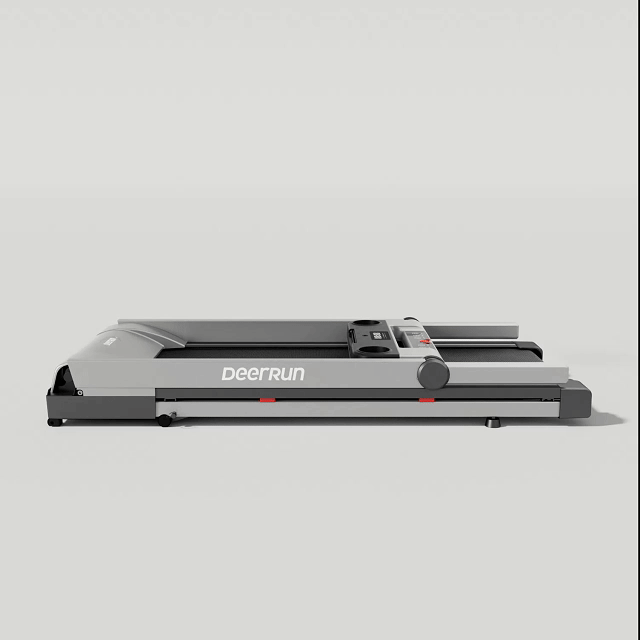 DeerRun A1 Pro Folding smart treadmill with incline Silver - 10 MPH