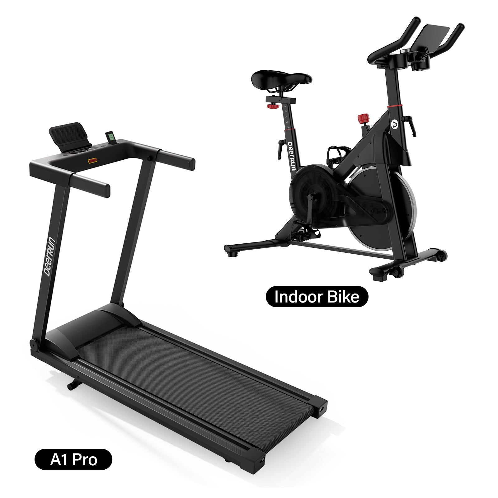 Treadmill + Bike + Rowing Machine Home Gym Bundle
