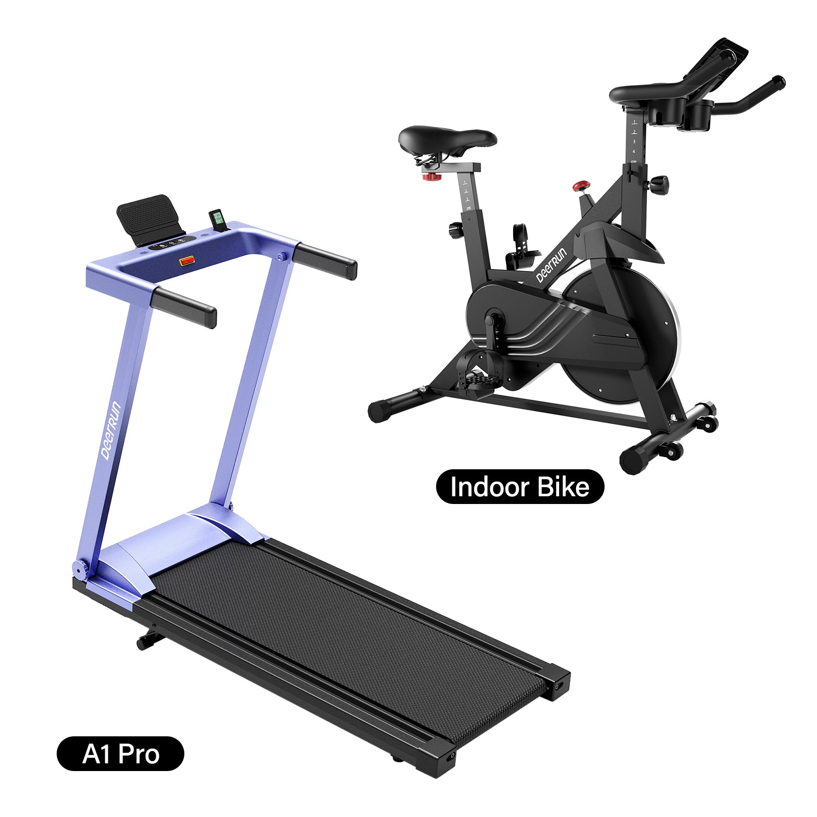 Treadmill + Bike + Rowing Machine Home Gym Bundle