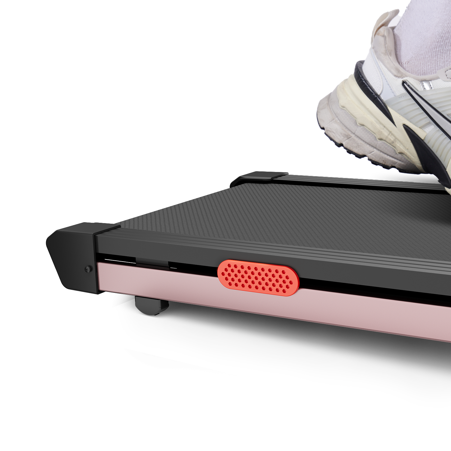 DeerRun Z10 Pro Muse Type 2 in 1 Foldable Treadmill with Remote Control, 12% Auto Incline, Rose Gold