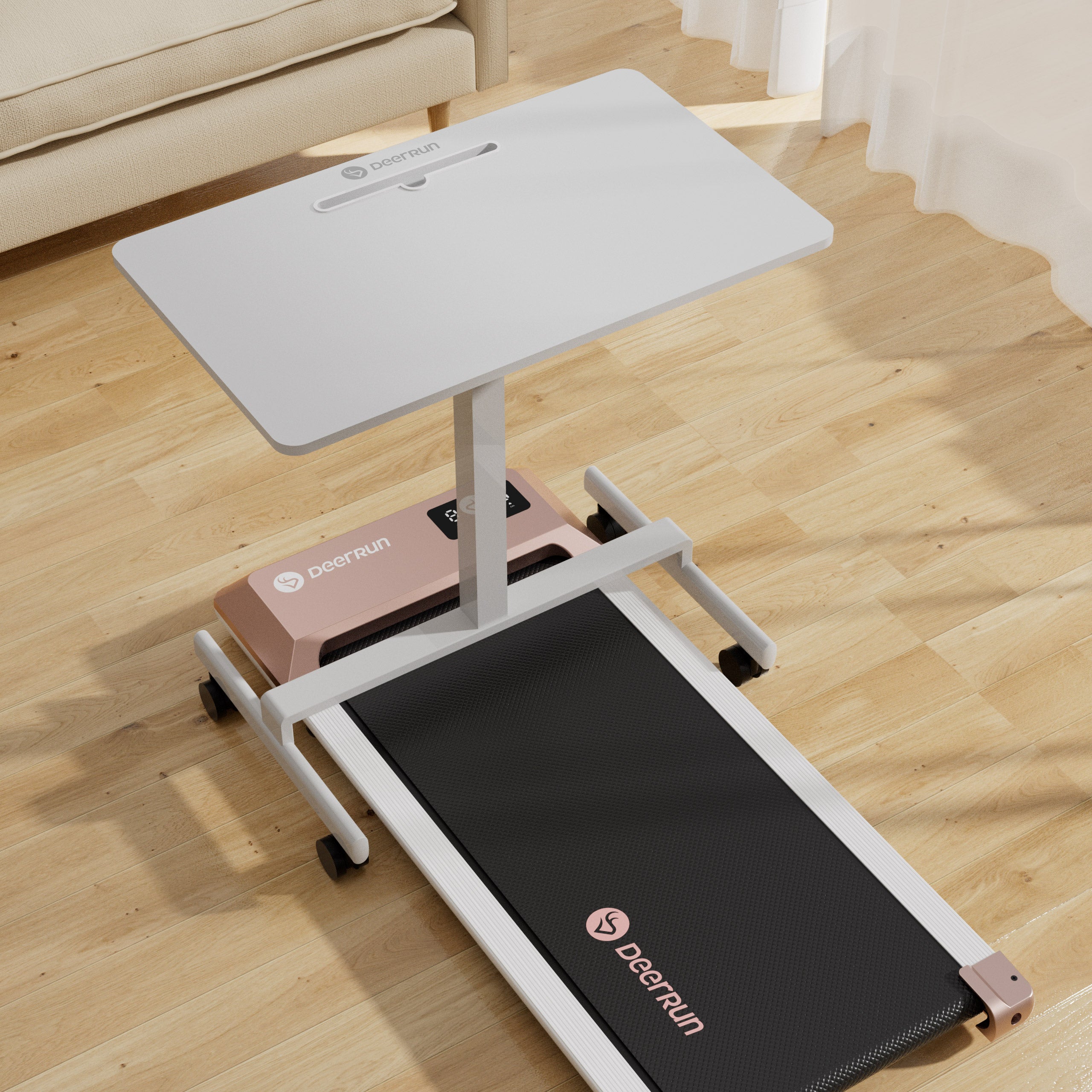 DeerRun Q1 Urban Under-Desk Treadmill with Remote Control