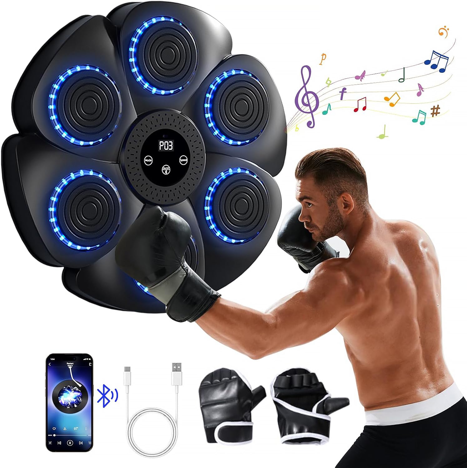 DeerRun® Smart Music Boxing Machine