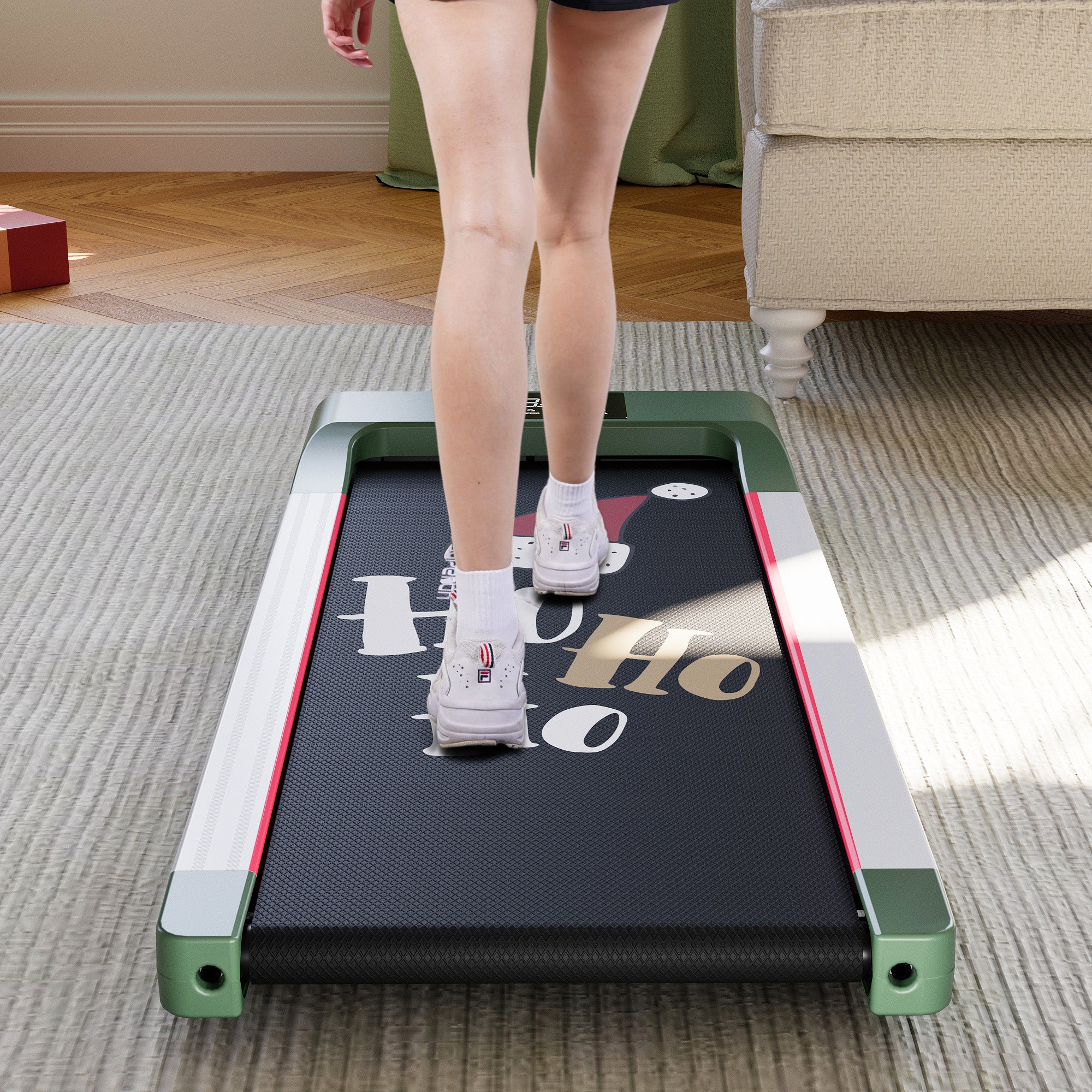 DeerRun＆Christmas Co-Branded Walking Pad Treadmill - A Globally Unique Christmas Gift, Only Sold on the Official Website