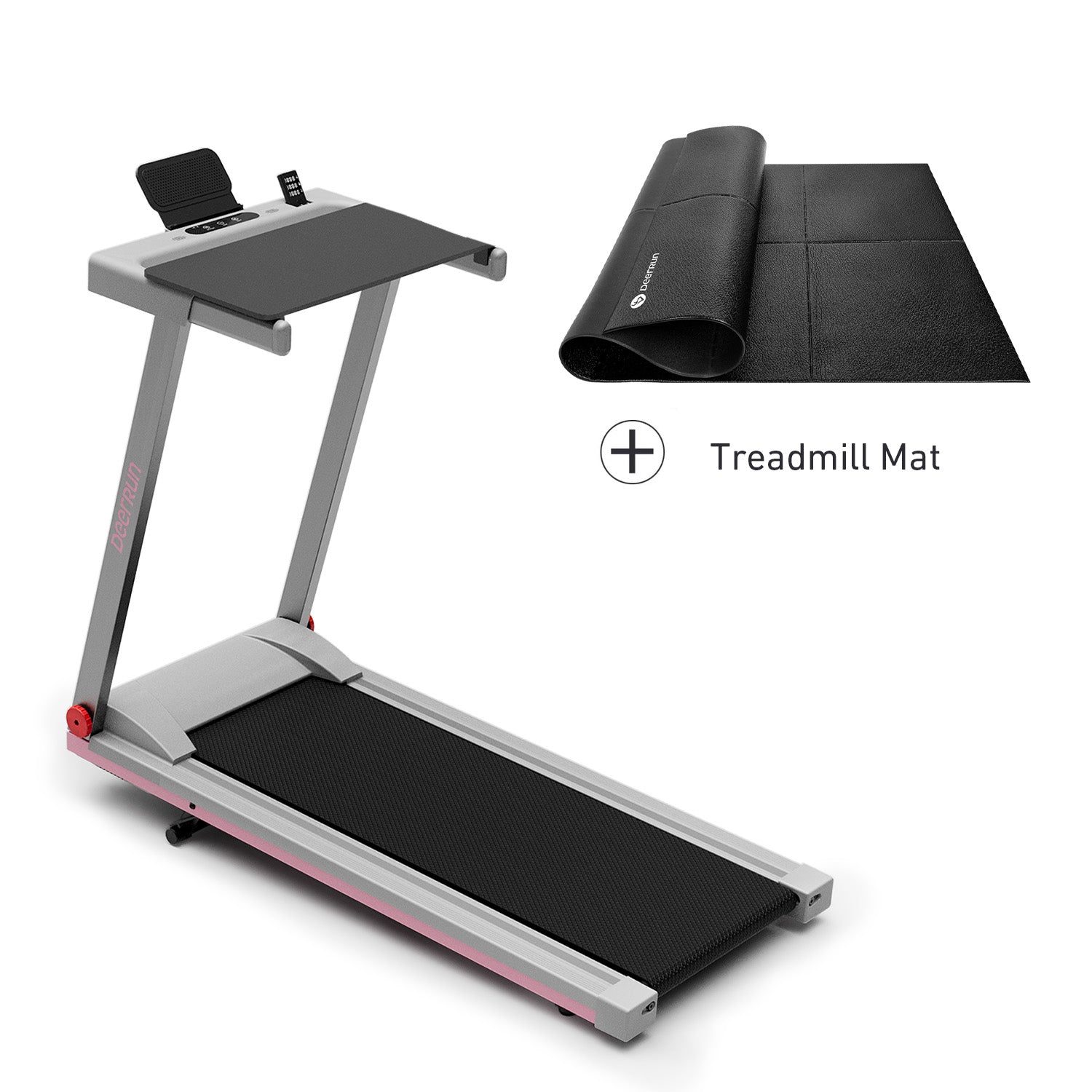 DeerRun A1 Folding Smart Treadmill with  6% Incline - Support Bluetooth & Remote Wireless Control