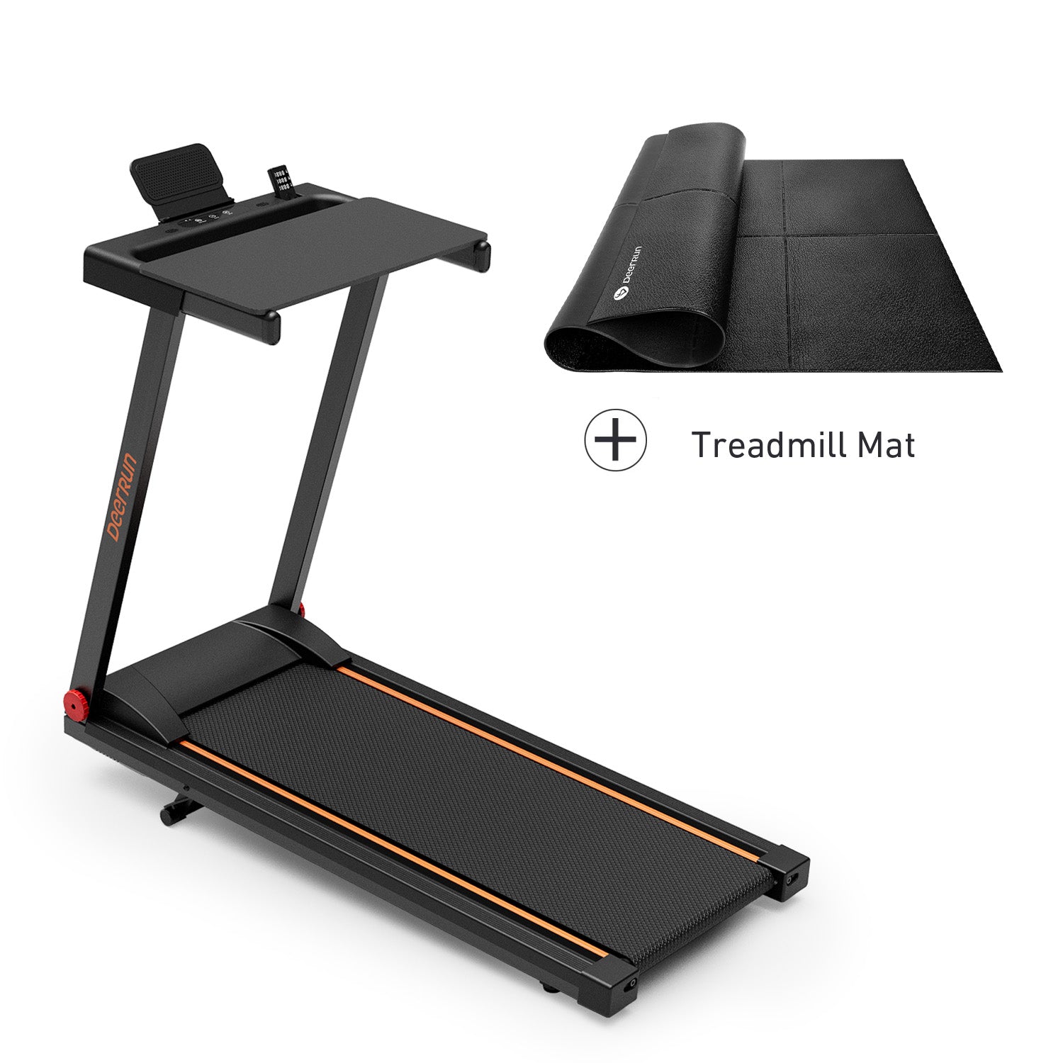 DeerRun A1 Folding Smart Treadmill with  6% Incline - Support Bluetooth & Remote Wireless Control