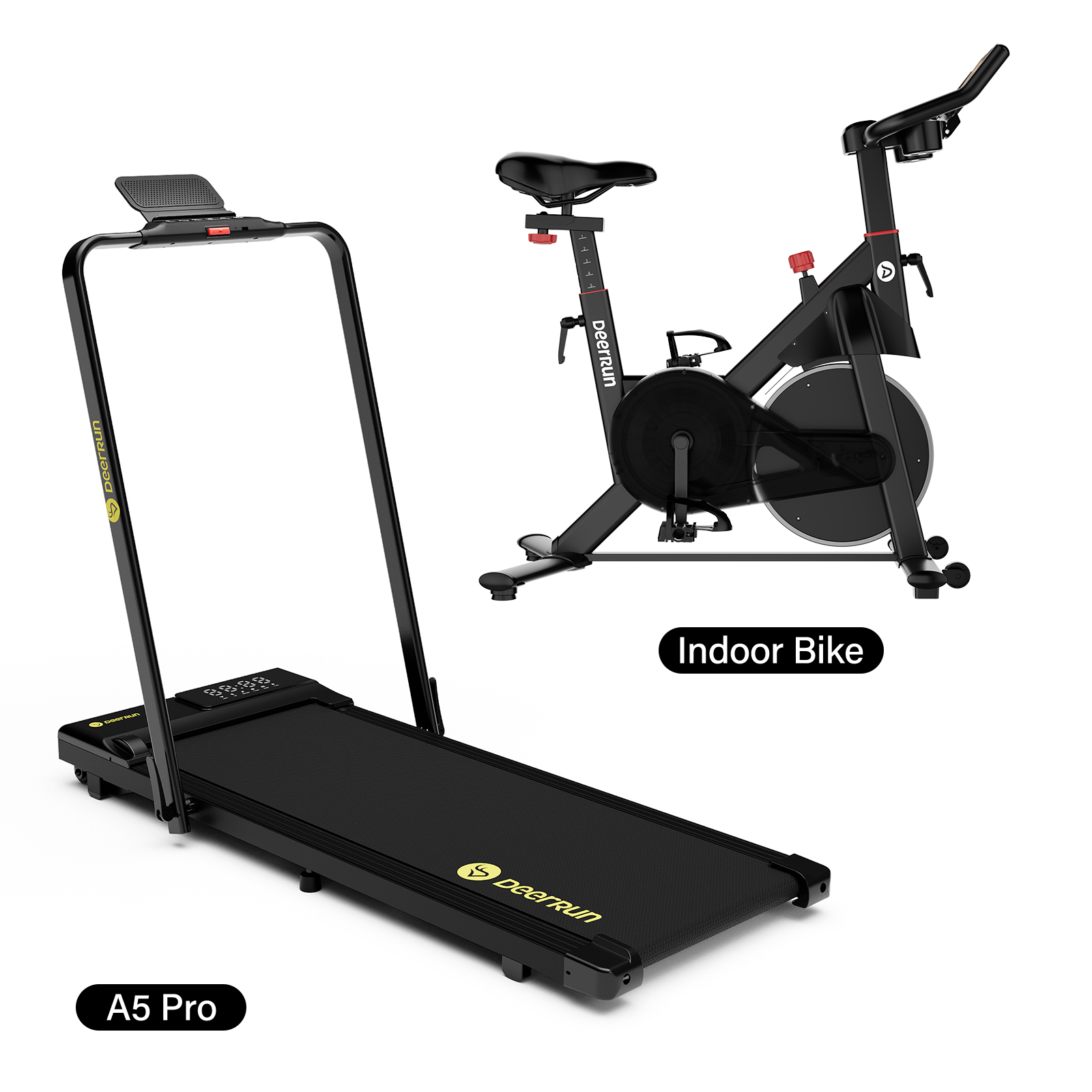 Treadmill + Bike + Rowing Machine Home Gym Bundle