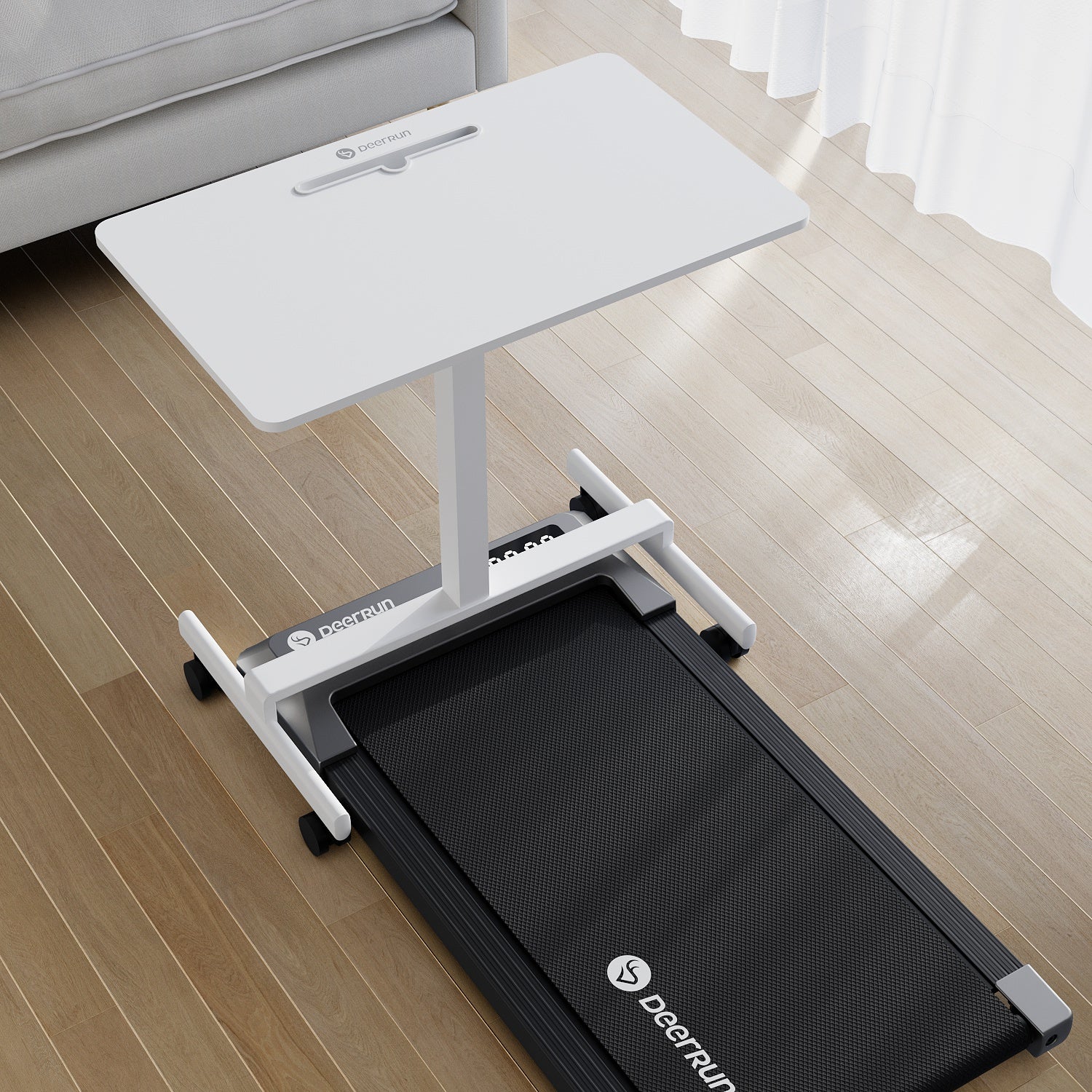DeerRun Q1 Urban Plus Smart Walking pad Treadmill with Remote Control - 350 Lbs