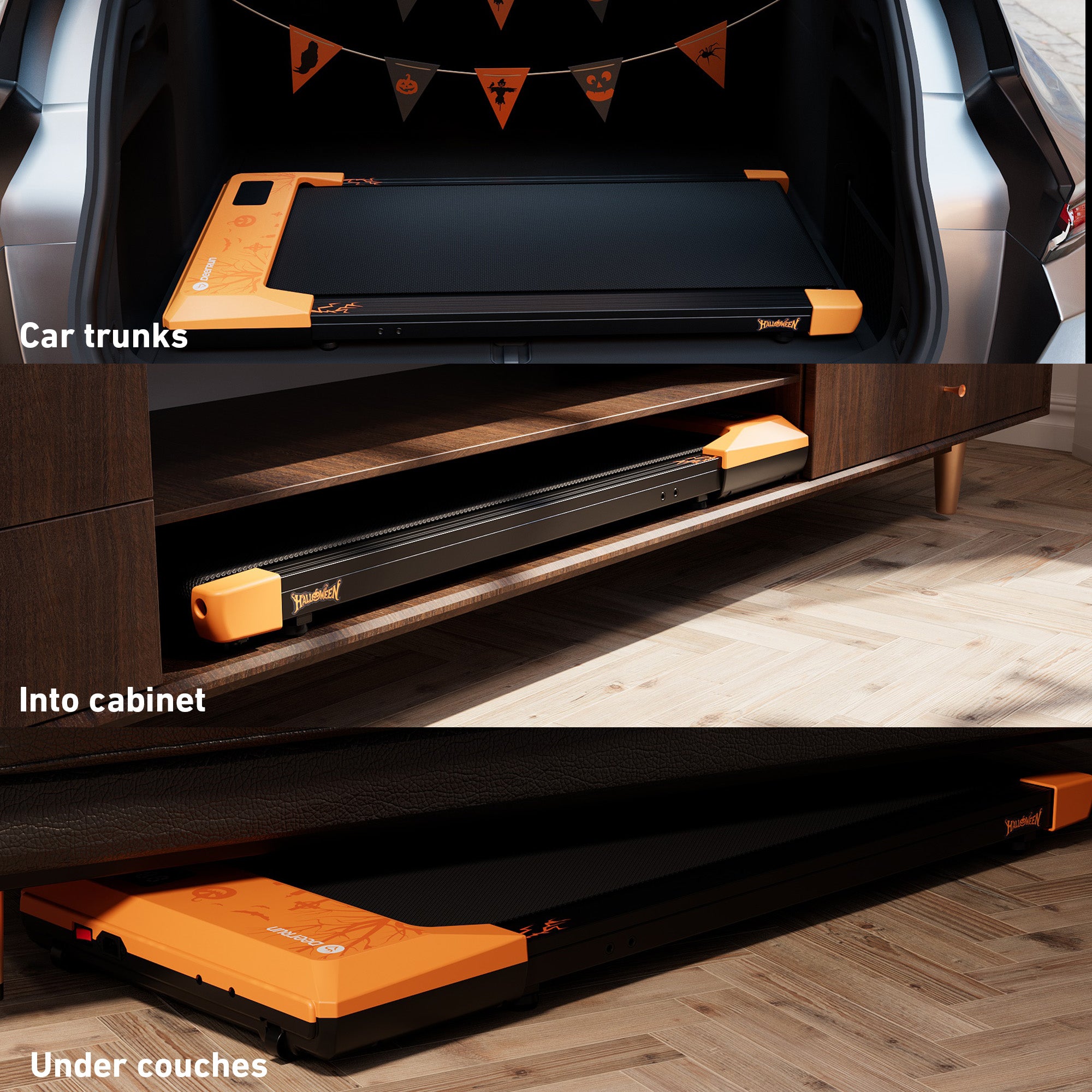 DeerRun Q1 Halloween Edition walking pad treadmill - Season Fitness Gift & Lifestyle Upgrade