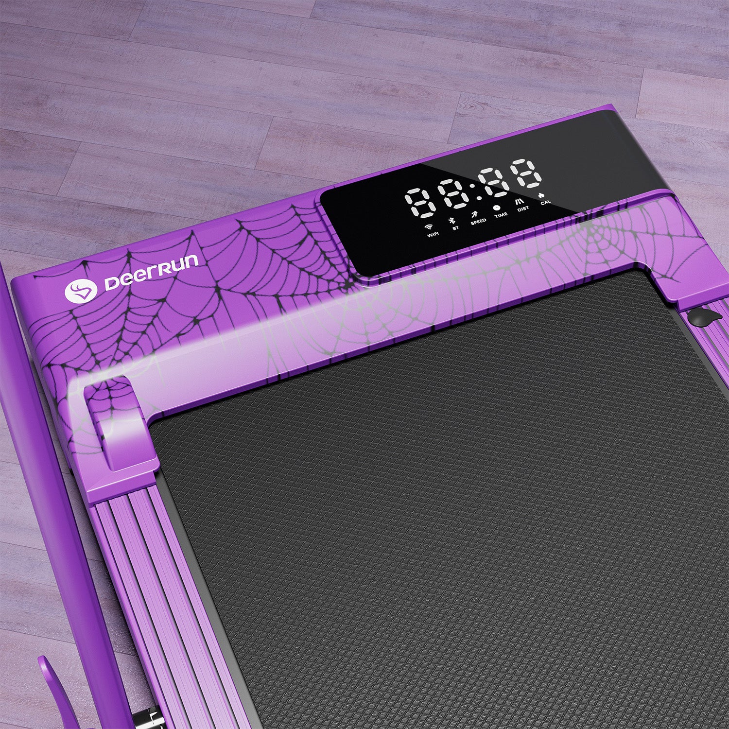 2025 Halloween Limited Edition Smart Foldable Treadmill Purple Cobweb | The Perfect Gift for Family Health