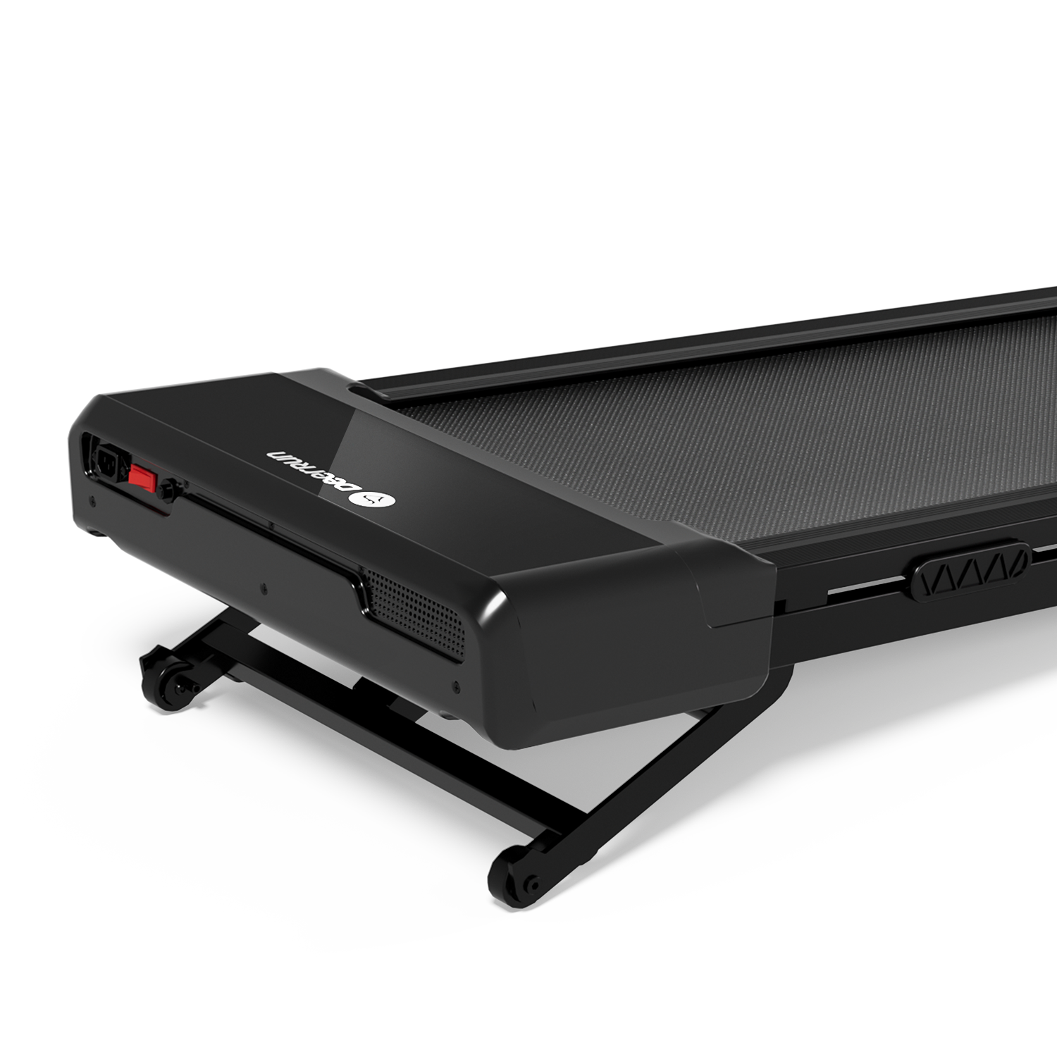 DeerRun Z10 Upgrade Full-screen Smart Walking Pad Treadmill with remote control 12% Auto Incline - Black, More Light, More Thin