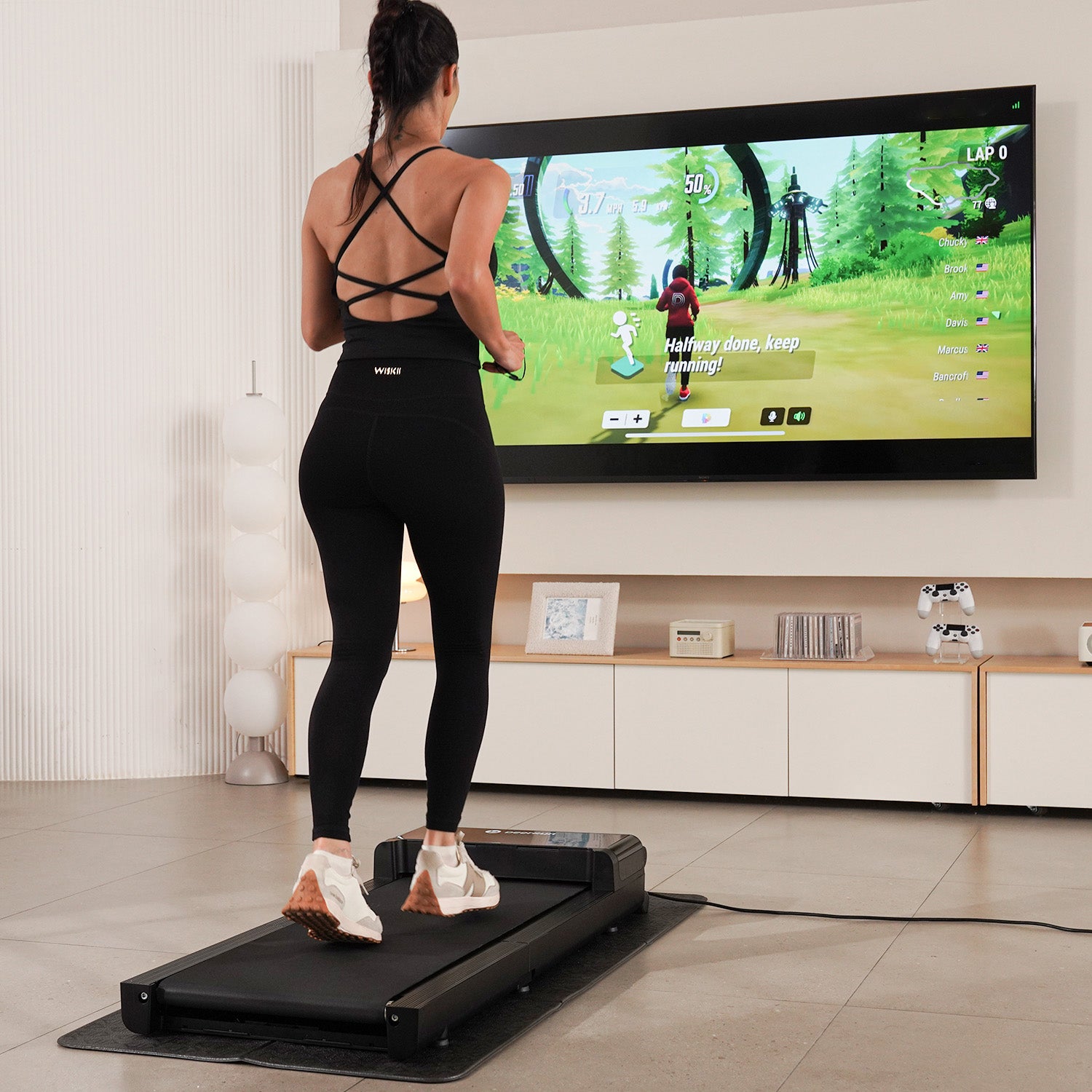 DeerRun Z20 Foldable Treadmill – Ultra Compact with LED Display