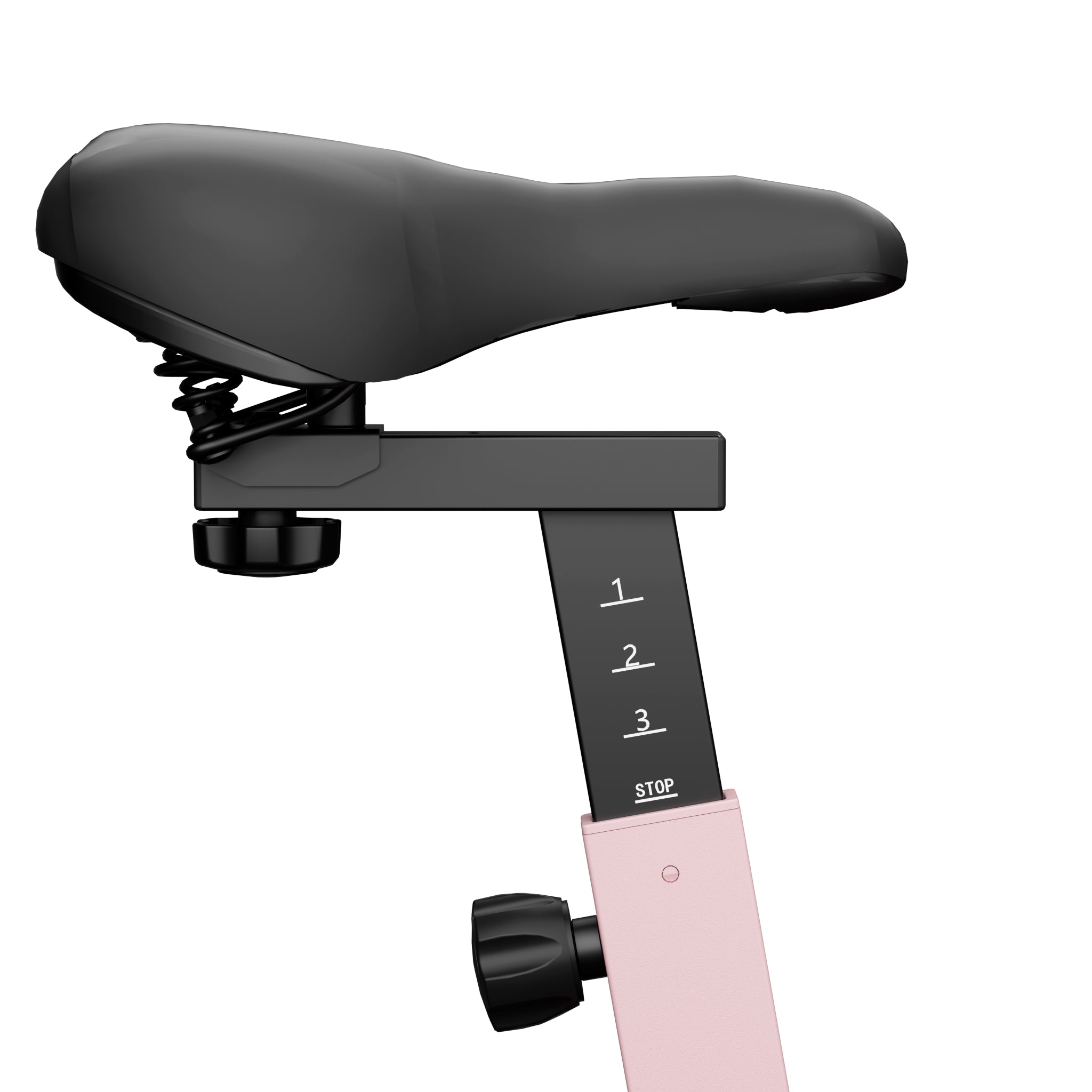 DeerRun S500 Indoor Smart Stationary Cycling Bike with PitPat App, 1-32 Magnetic Resistance-Pink