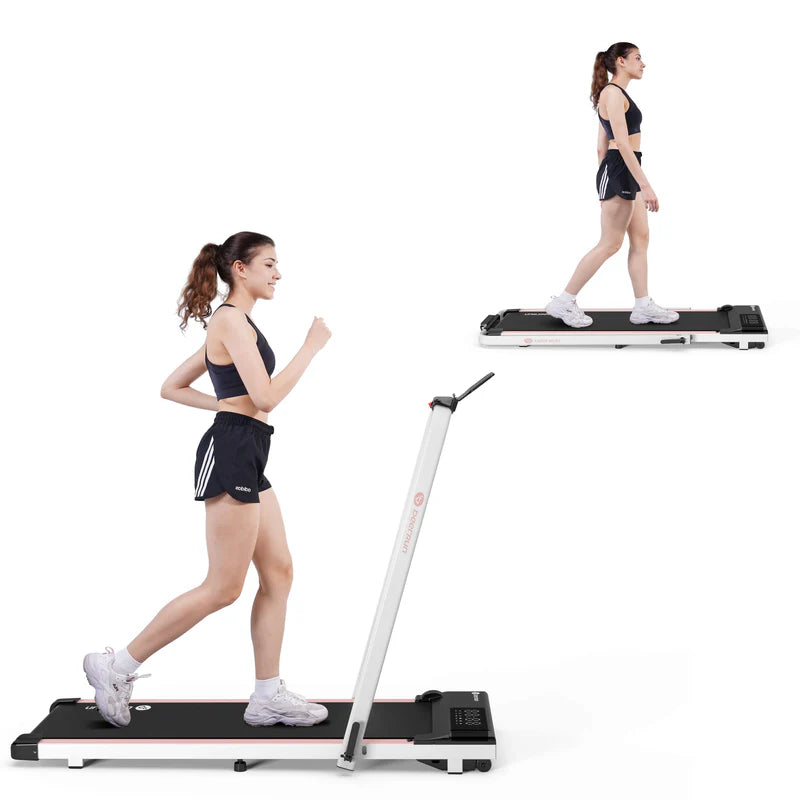 DeerRun-A5 Pro Smart 2-in-1 Folding Treadmill with handrail