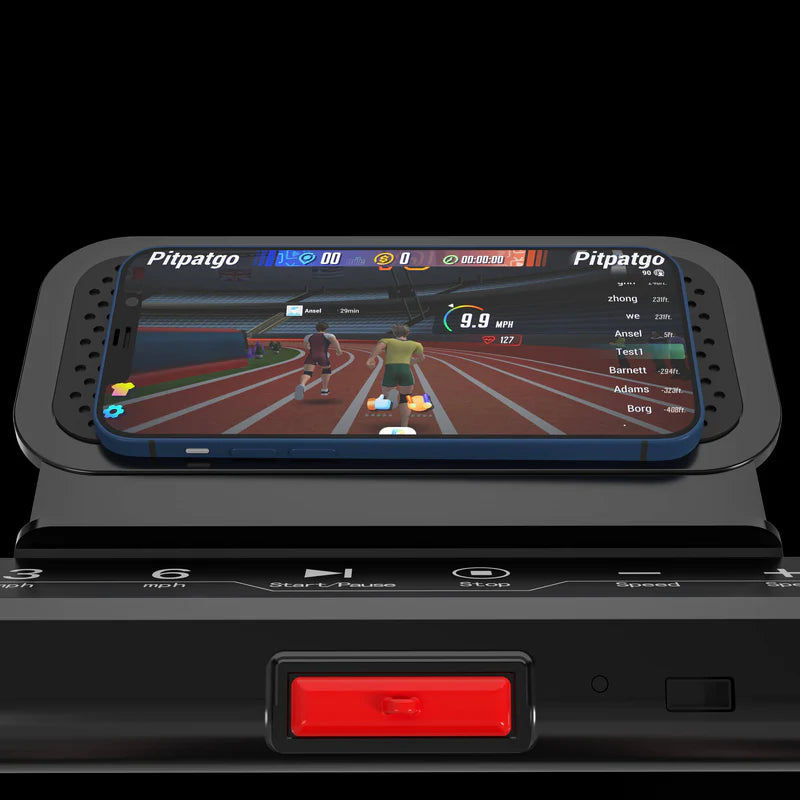 DeerRun-A5 Pro Smart 2-in-1 Folding Treadmill with handrail