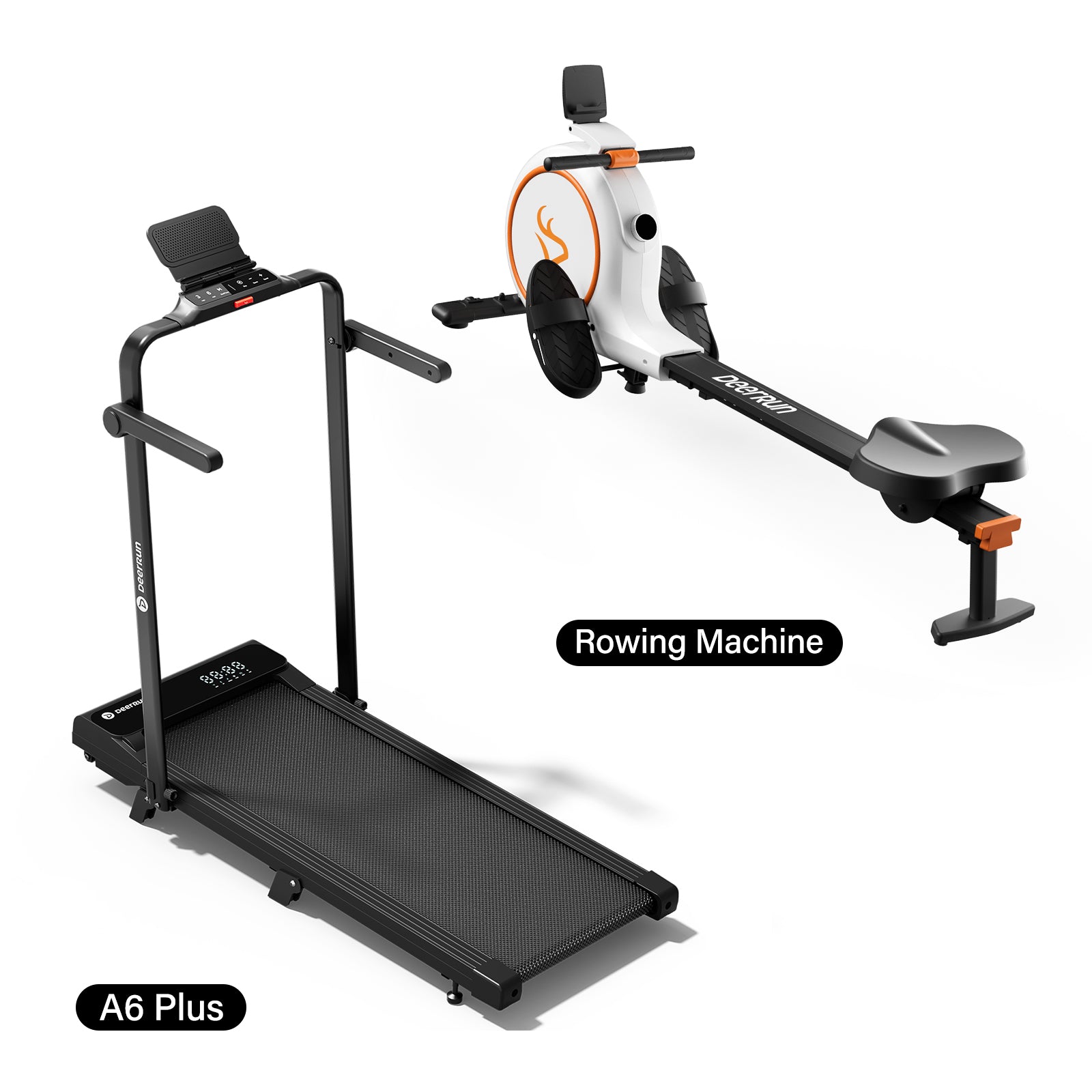 Treadmill + Bike + Rowing Machine Home Gym Bundle