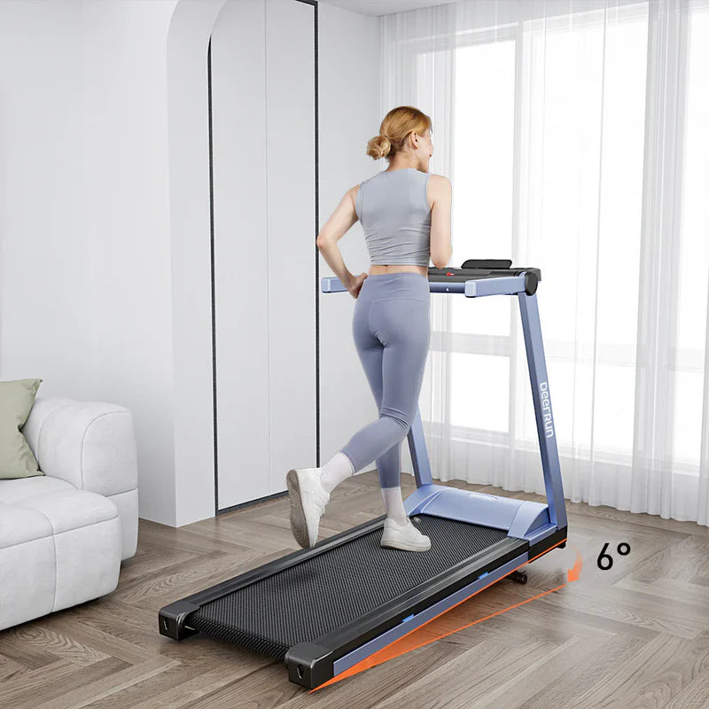 DeerRun A1 Pro Folding Smart 10 MPH Treadmill with 6% Incline