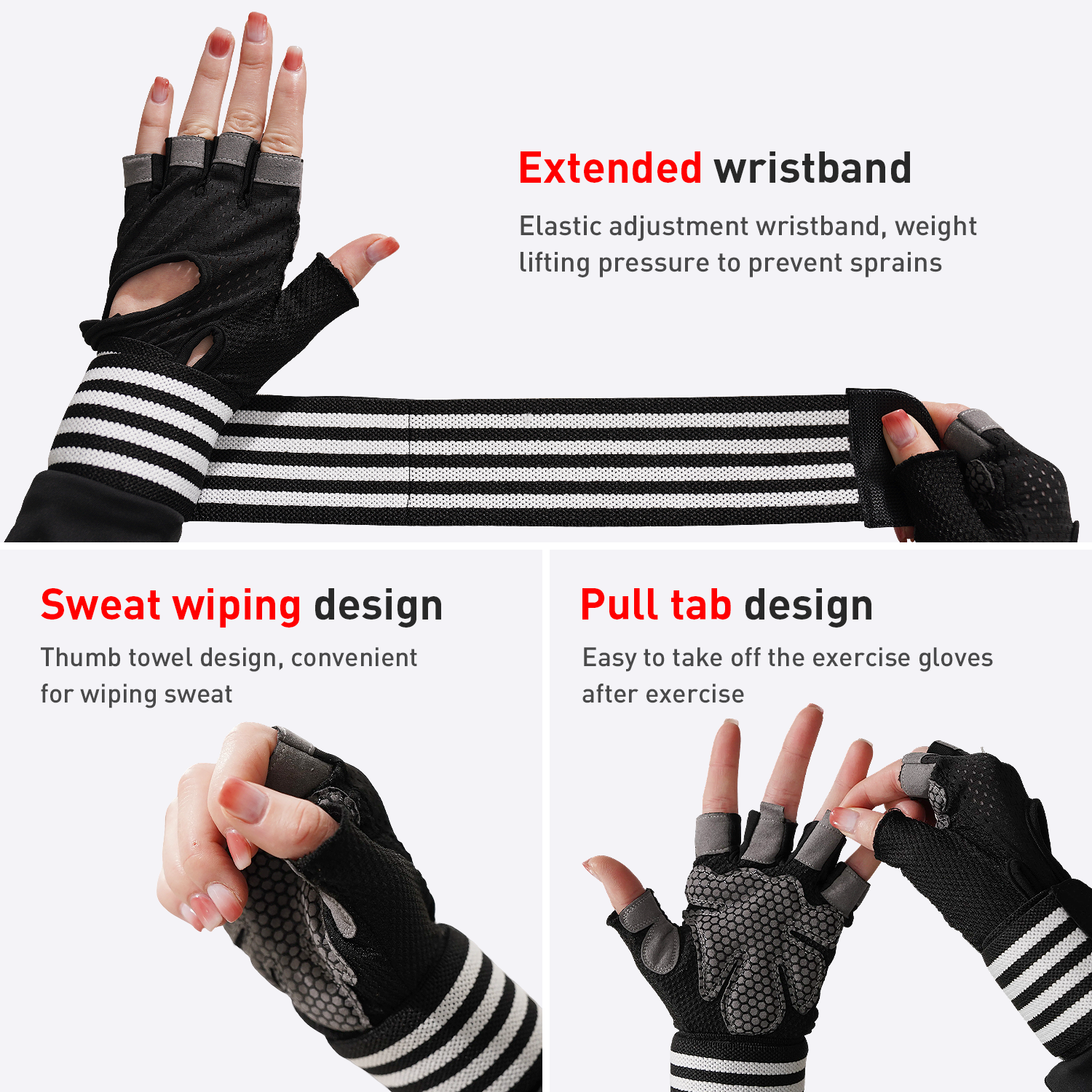 Full finger workout gloves with wrist wrap shop