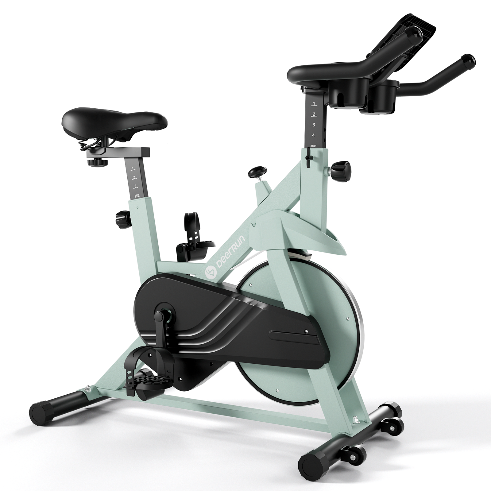 Fitness Equipment Belt Spin Bike Exercise Bike Stationary Indoor